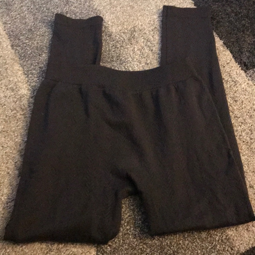 Fleece lined leggings